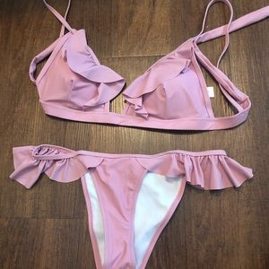 Cupshe pink bikini